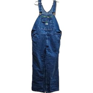 Vintage Liberty Overalls Mens Blue Denim Jeans Farmer Work Wear Bib Carpenter